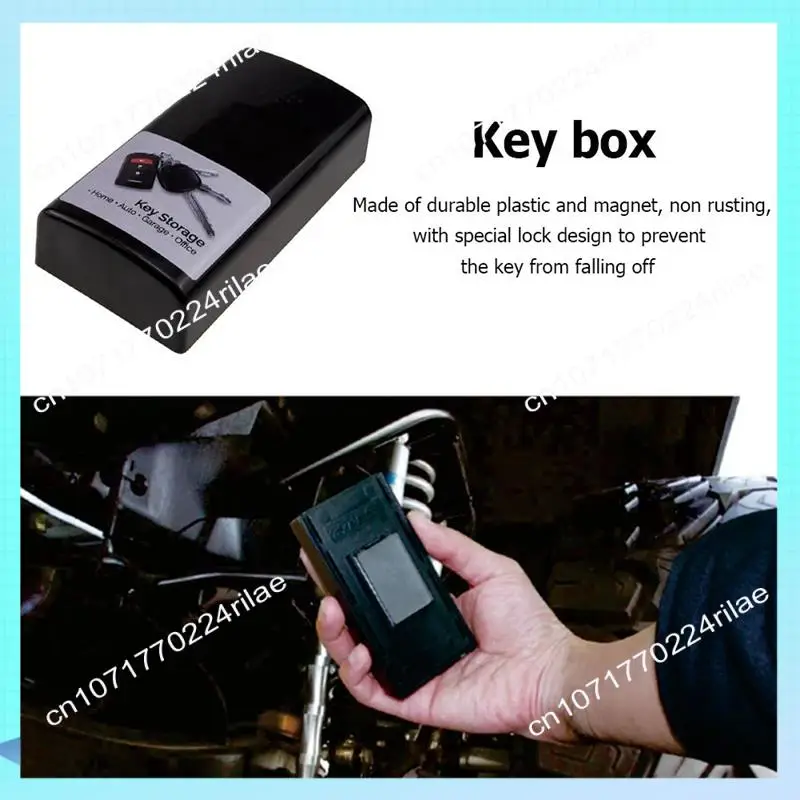 

A17Z Портативный ящик для автомобильных ключей Магнитный ящик для автомобильных ключей для автомобильной основы для хранения ключей от машины