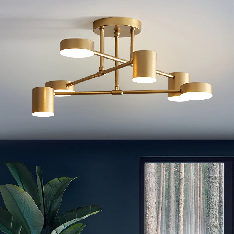 Ceiling lamp Modern Chandelier Dining Living Room Bedroom Hall Home LED Light Fixture Lamps