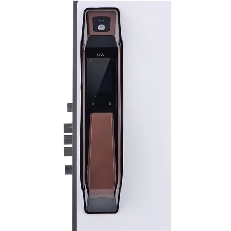 Keyless Fingerprint Smart Door Full Automatic Without Handle Face Recognition Smart Door