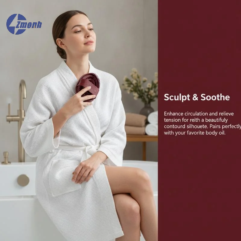 New！Body Massage Brush Meridians Brush Body Relaxation Slimming Reduce Fat Massage Brush For Back Leg Handheld Meridians Brush