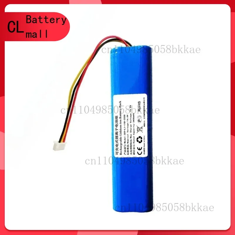 

14,8 В 2800 мАч/3400 мАч S09-LI-148-3200 аккумулятор для пылесоса Ecovacs N5 N5 Go Hero Power N8 Pro перезаряжаемая литиевая батарея