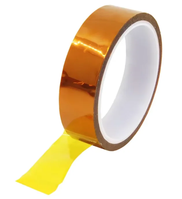 33m Long Gold Finger Polyimide Tape High-Temperature Resistant Anti-Static for Pet Lithium Battery Insulation Multi-Size Options
