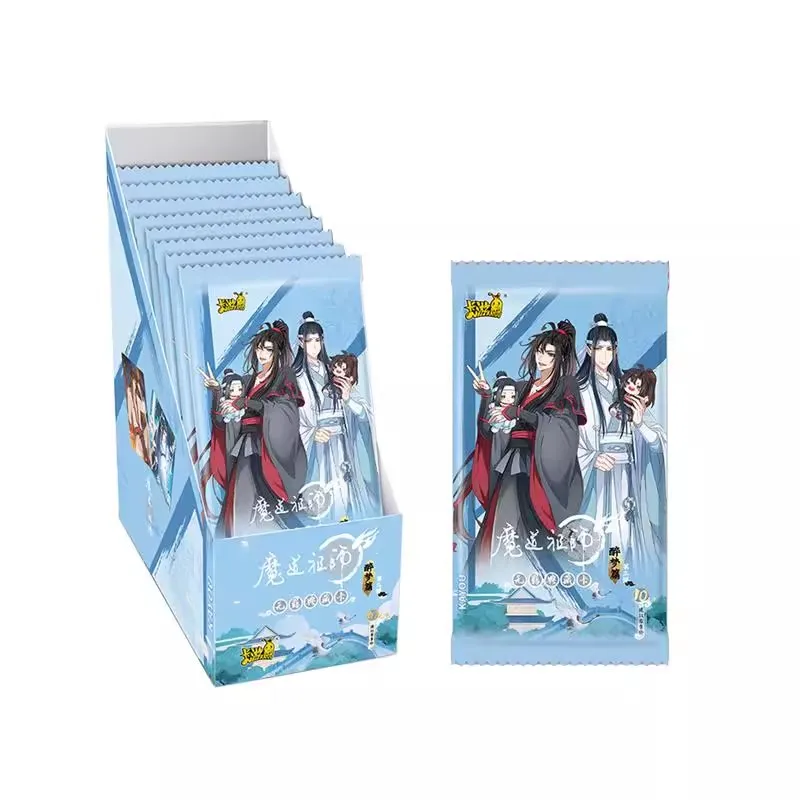 Imagem -05 - Grão-mestre em Quadrinhos de Cartas de Cultivo Demoníaco wu ji Wuxian Lan Wangji Ssp Personagem Ssr Nova Coleção