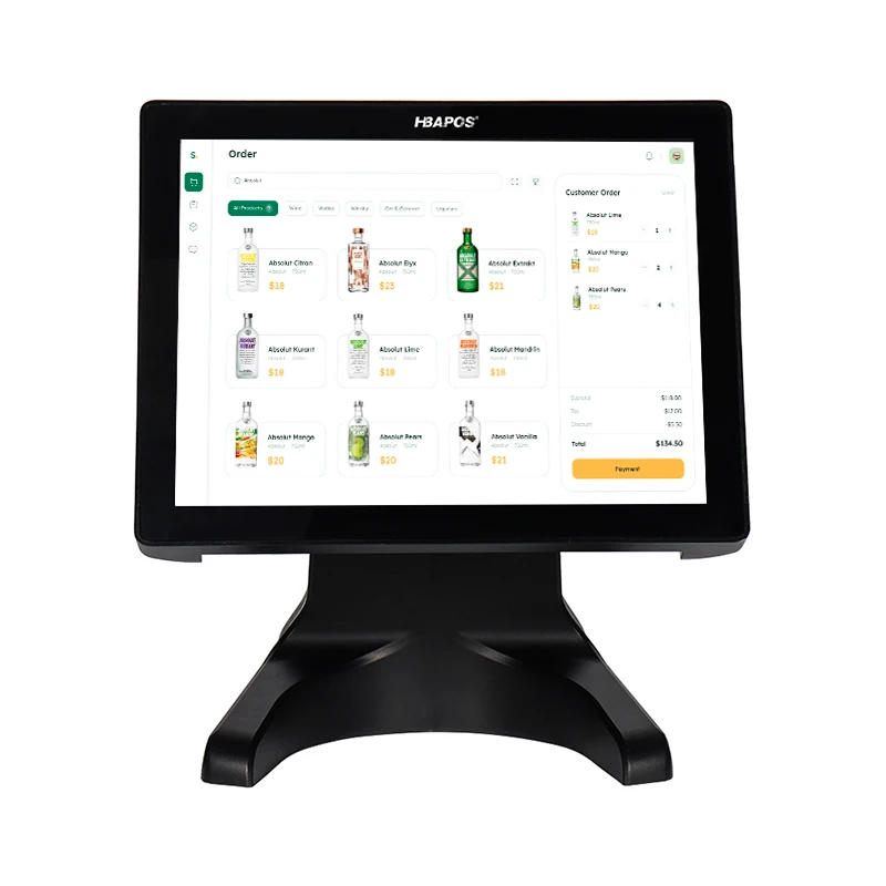 

POS-система для ATV и UTV: 15-дюймовый сенсорный POS-терминал «Все в одном» для ресторанов от производителя OEM/ODM