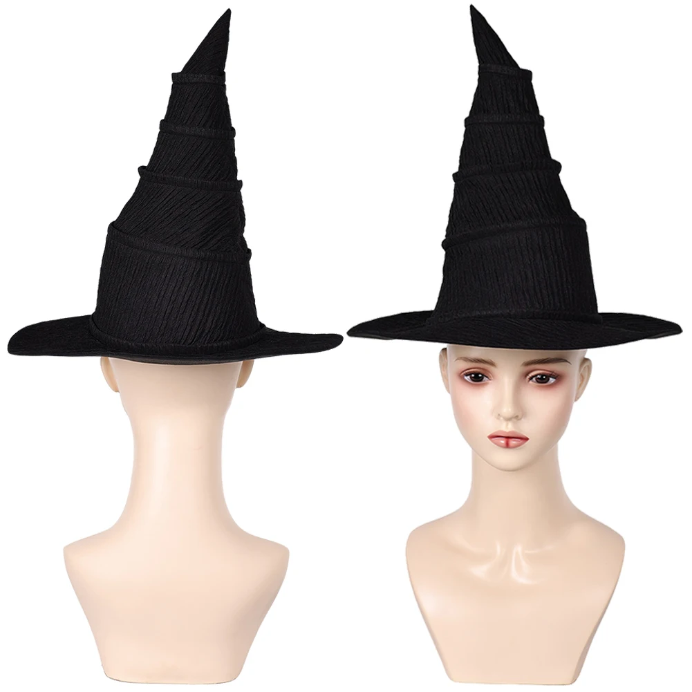 Elphaba Cosplay sombrero de bruja 2024 película Wiked disfraz fantasía accesorios de ropa gorra Halloween carnaval fantasía accesorios regalos