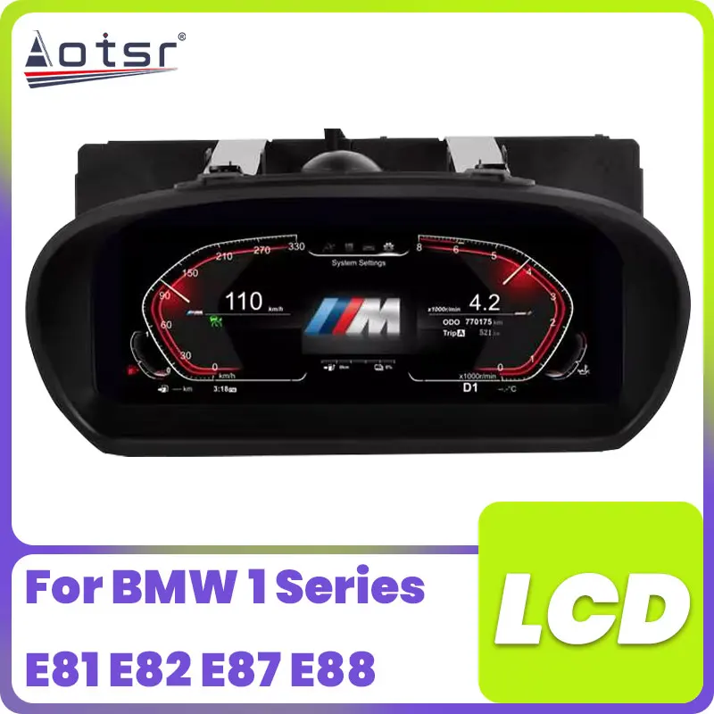 Latest Original For BMW 1 Series E81 E82 E87 E88 Speed Meter Car LCD Digital Dashboard Cluster Cockpit Original Instrument Panel