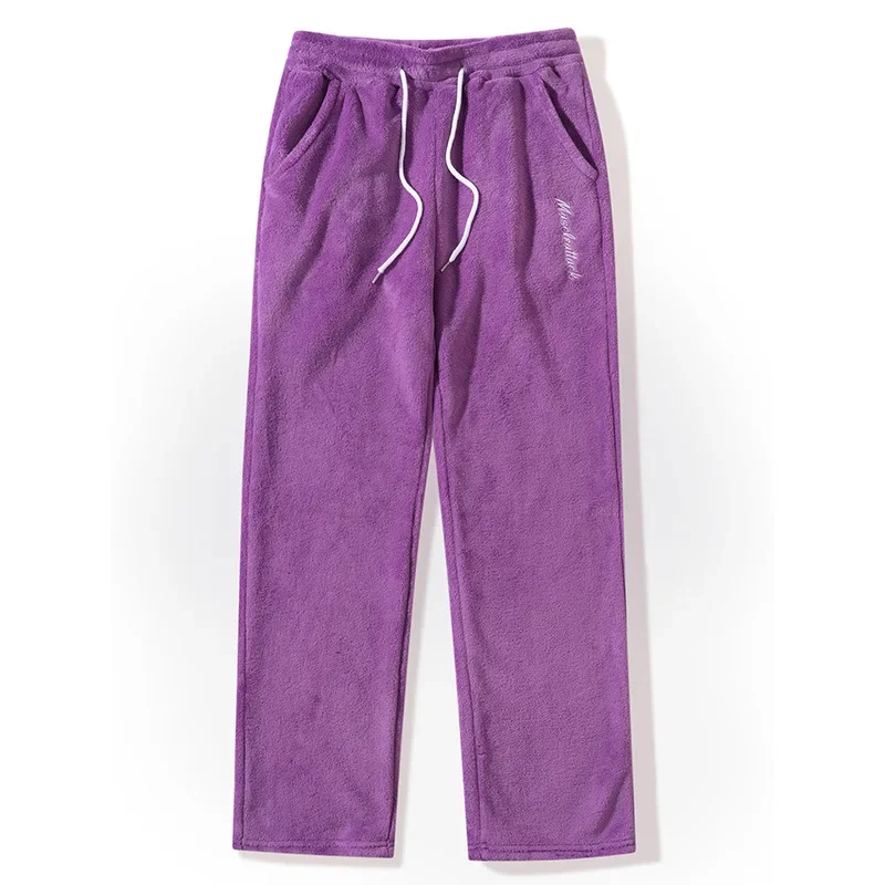 

Простые свободные широкие брюки с принтом на шнурке, спортивные повседневные мужские брюки со шнуровкой спереди и карманом