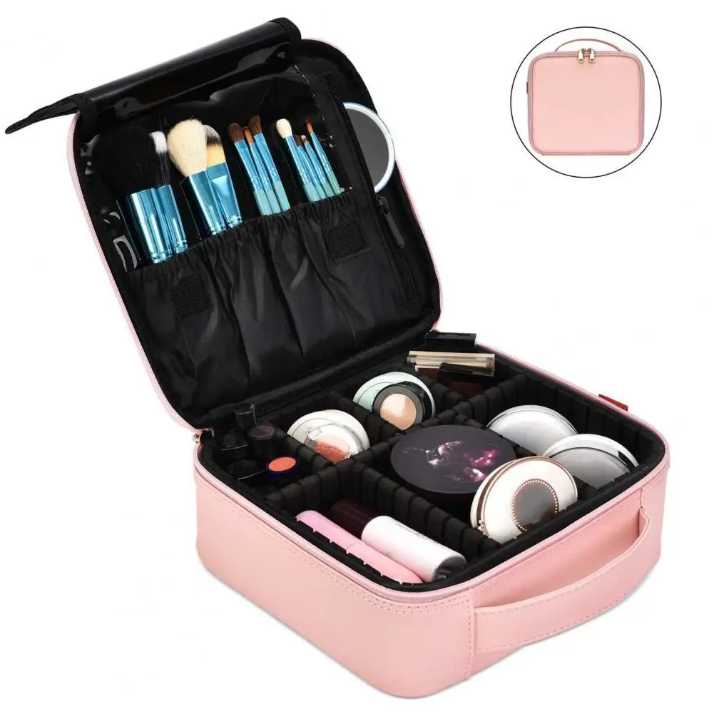 กระเป๋าเครื่องอาบน้ำที่ทนทานเครื่องประดับดิจิตอล tas kosmetik tas kosmetik openging ขนาดใหญ่อุปกรณ์จัดเก็บเครื่องสำอางค์สร้างสรรค์สำหรับบ้าน
