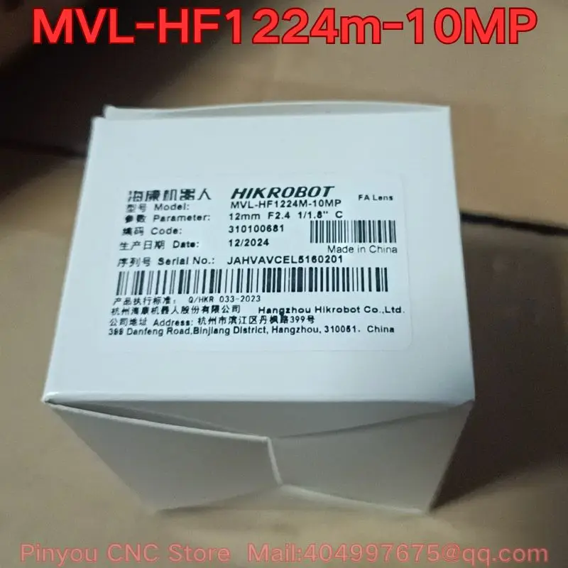 New MVL-HF1224m-10MP industrial camera lens Quotation for August 2026