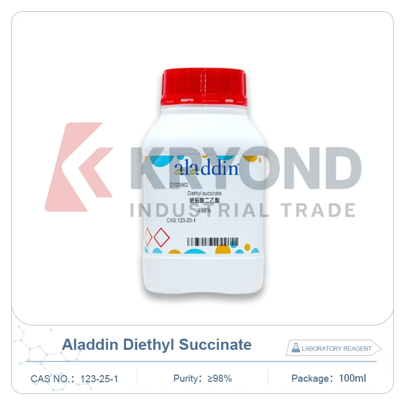 Aladdin D103962 Diethyl Succinate Laboratory Chemical Reagent CAS 123-25-1 Research Material 100ml Ester Solvent Analytical Use