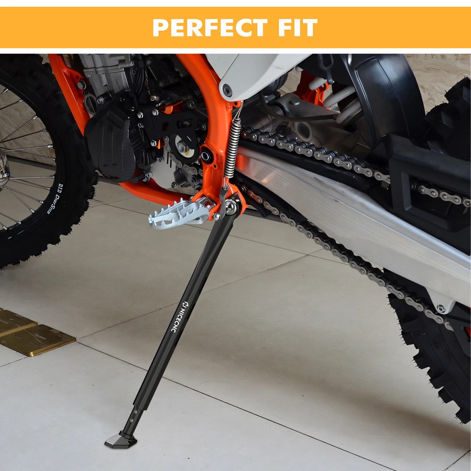 Verstellbarer Ständer für 2023 2022 KTM EXC 300 XCW XCF-W EXC-F 500 450 350 Husqvarna TE 300 FE 450 350 GasGas EC 300 EC 250 – Detail 6