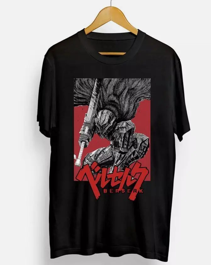 Berserk T-Shirt,Guts Shirt, Anime Tee, Manga,Japanese, Aesthetic,Unisex T-Shirt