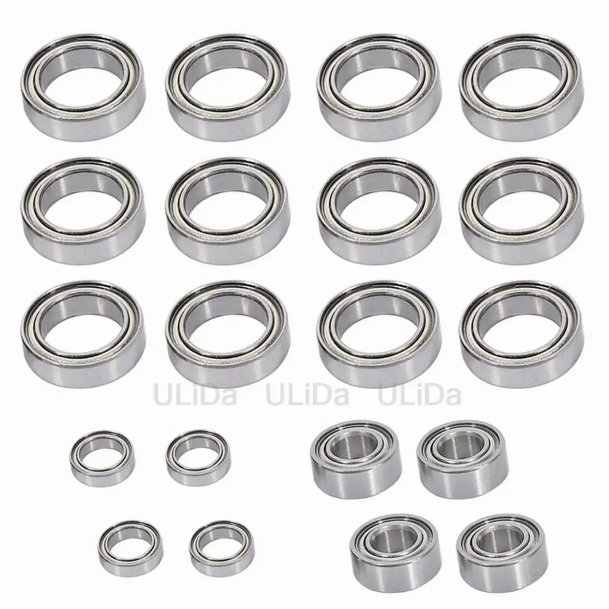 JLB BE001 BE002 BE003 20pcs Ball Bearing 10x15x4mm 5x10x4mm 5x8x2.5 for JLB Racing CHEETAH 11101 21101 J3 Speed 1/10 RC Car