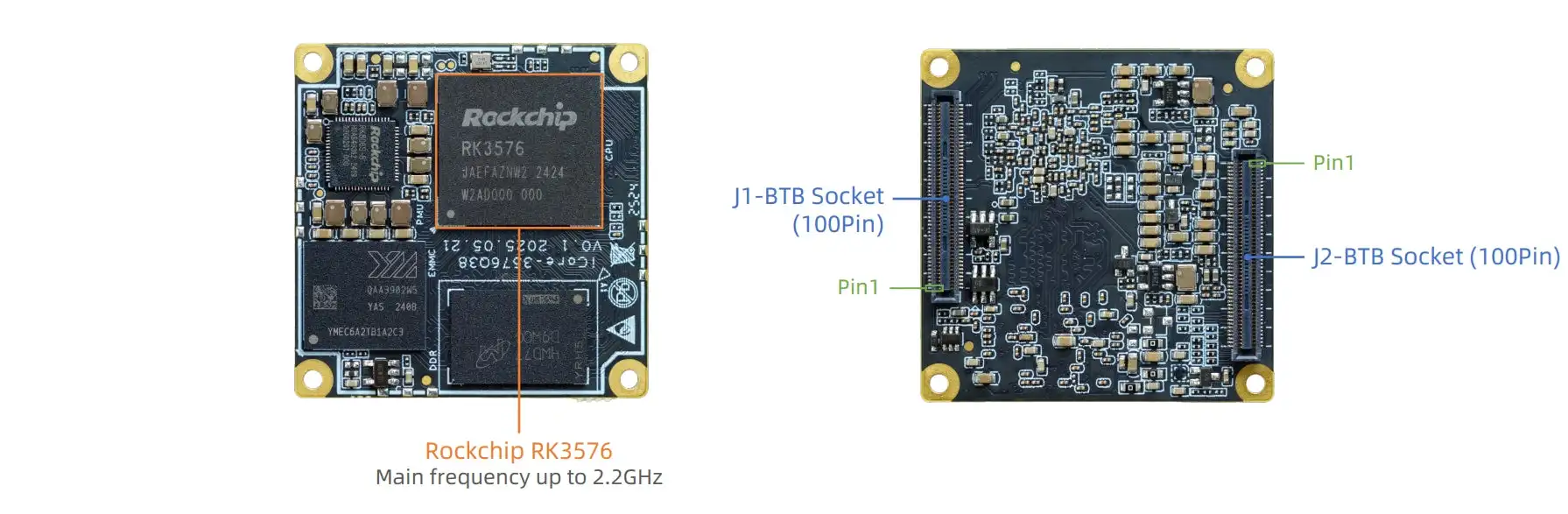 NYFIREFLY ICORE-3576JQ38: Modulo Industriale da 38mm per Edge Computing Embedded