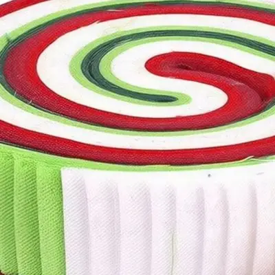 40Pcs Christmas Cotton Fabric Bundle 8 Colors Precut Strips For DIY Quilting Sewing Pillow Holiday Home Decoration Craft Supplie