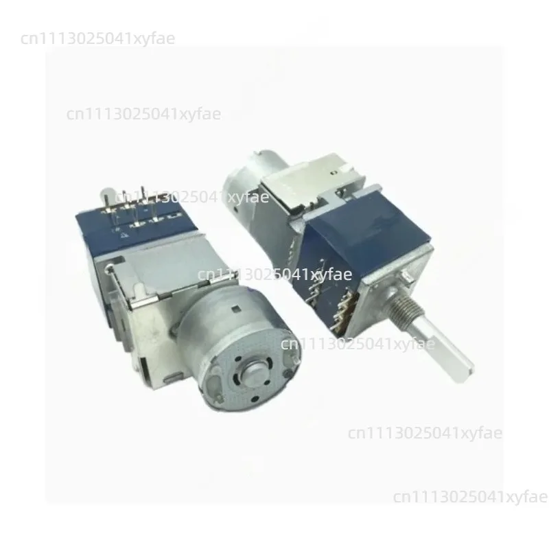 1PCS ALPS RK27 Dual Motor Potentiometer A5K 10K 20K 50K 100K Audio Amplifier Volume Control