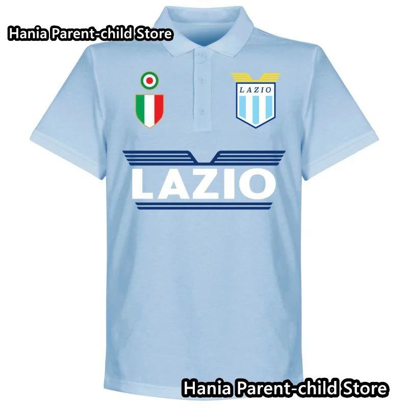 New Arrival Summer Men Kid Italy Rome Jersey Fan commemorative T-shirt Men Short Sleeve Top Sport Football Soccer T -SHIRT