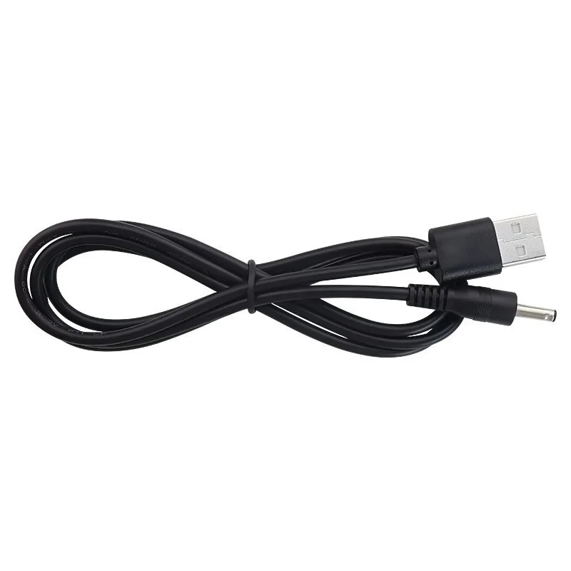 USB Male to 3.5×1.35、4.0×1.7、5.5×2.1、5.5×2.5mm DC Barrel Jack Power Cable AC Plug Transfer Connector Charger Interface Converter