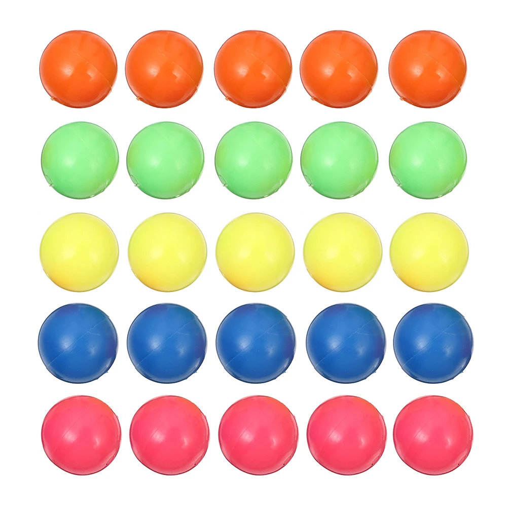 

100 Pcs Plastic Balls Bright Colors Counting Toys Kids Playpit Tent House Pool Pen Coordination Recognition Outdoor Toy