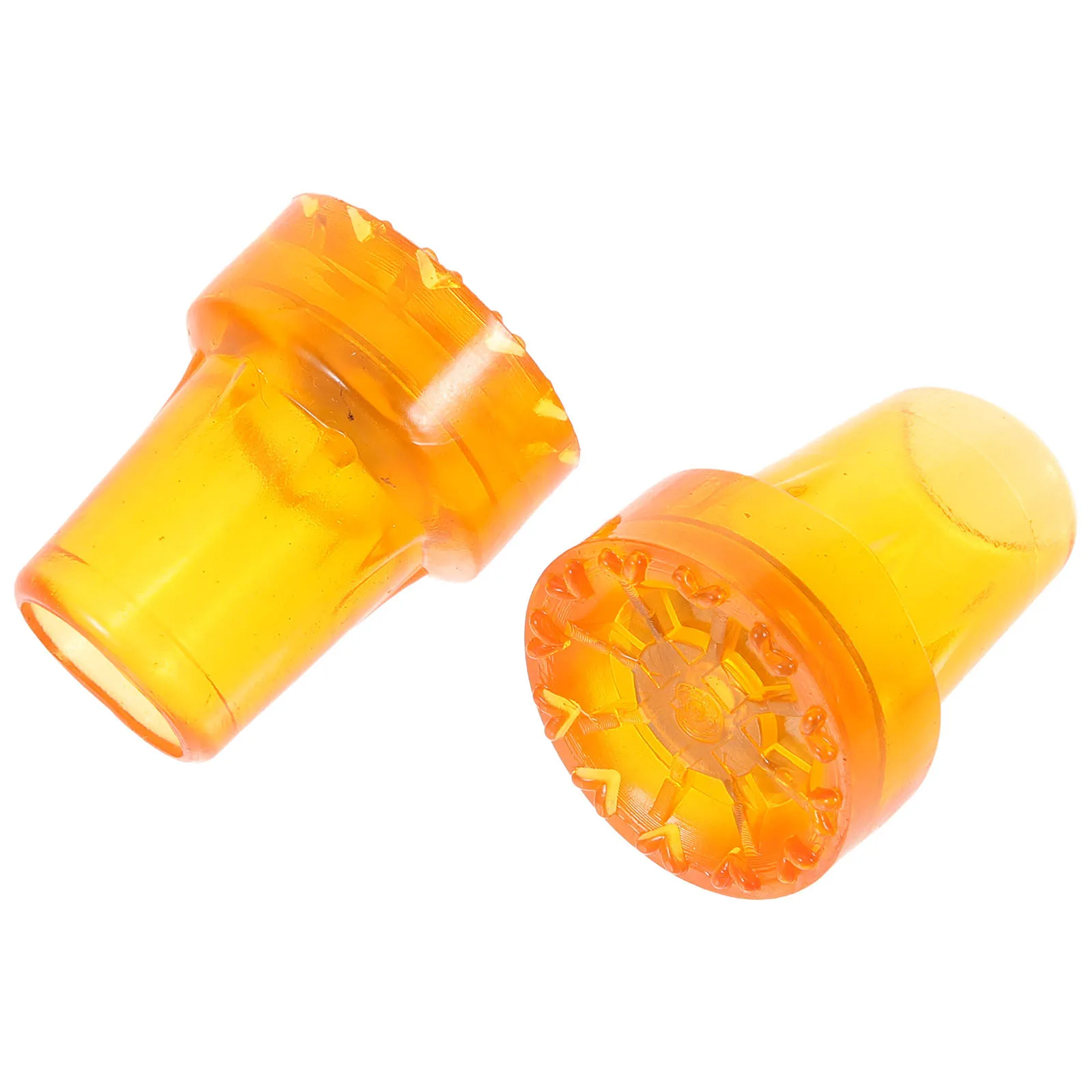 

2Pcs Plastic Crutch Tips Replacement Non-Slip Walking Stick Foot Covers Durable Cane Pole Accessories Crutch Tips