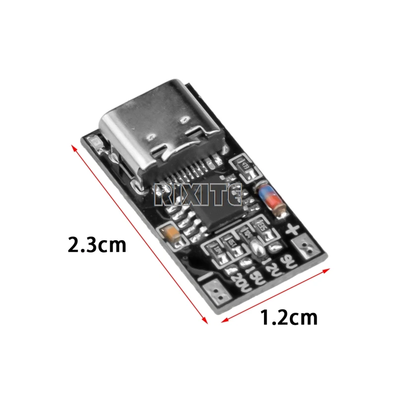 USB 부스트 전원 공급 장치 변경 모듈 충전기 보드, C타입, PD2.0, PD3.0, 고속 충전 트리거, 폴링 감지기, 1-10 개