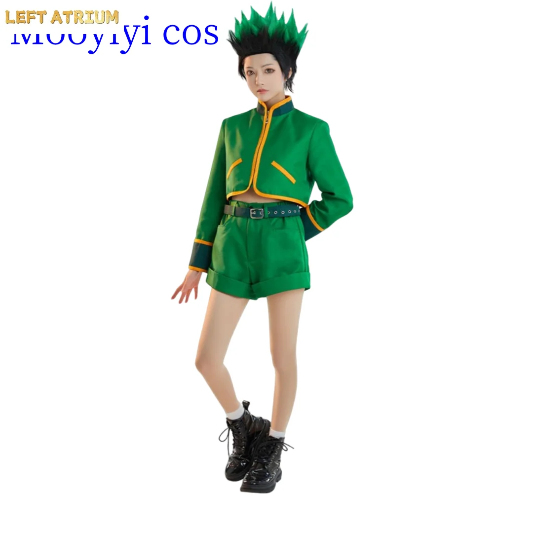 

New Gon Freecss Cosplay Costume Halloween Christmas Role Playing Comic Customized New 2025 costume New Hunter Tops Pants belt