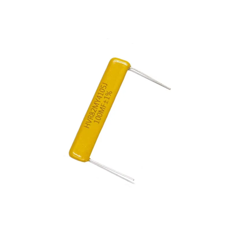 2Pcs HVR82MY4105K chip type 1W ceramic metal glass glaze non-inductive high voltage resistor 68MF100MF72MJ Ohm accuracy 1%
