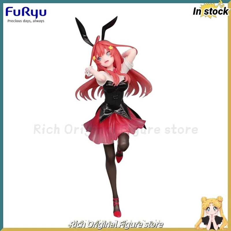 【Op voorraad】Originele FuRyu The Quintessential Quintuplets Trio-Try-iT Figuur Nakano Itsuki Bunny Girl Modellen Anime Ornamenten