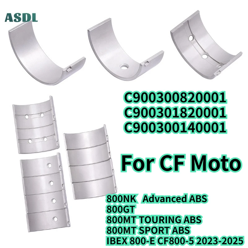 For CF Moto IBEX 800-E CF800-5 2023-2025 800MT TOURING SPORT C900300140001 Connecting Rods Main Crankshaft Bearing 800NK 800GT