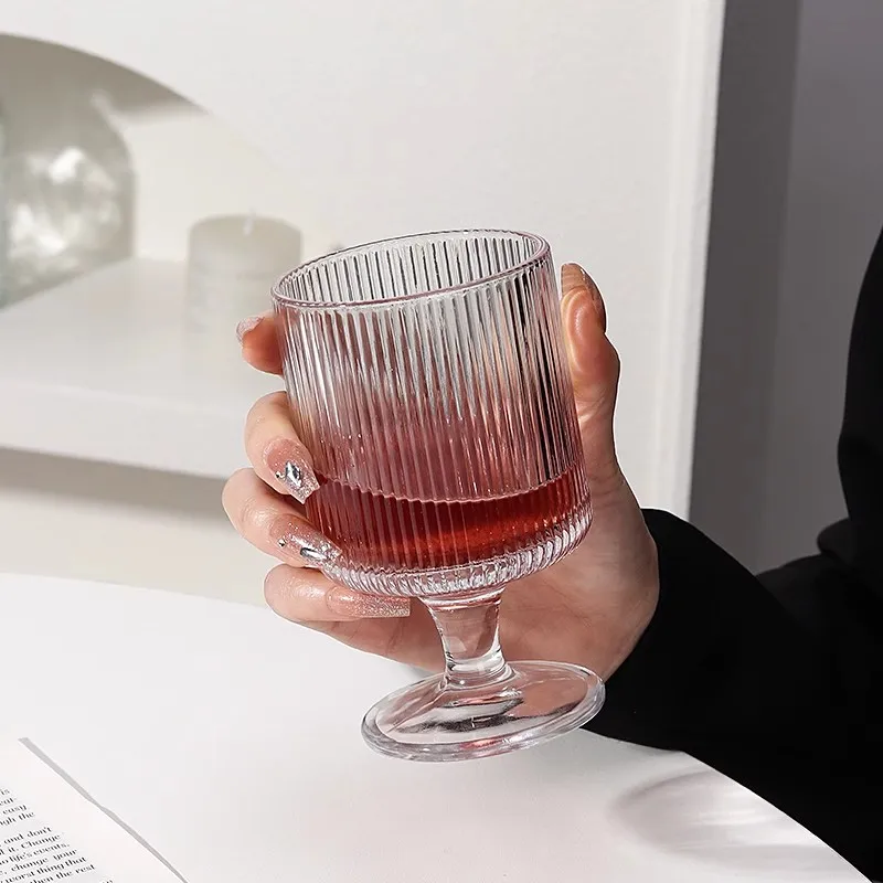 Juego de vasos de vidrio de primera calidad, copas de vino, vasos altos, vasos para uso doméstico, vasos de cé, vasos r...
