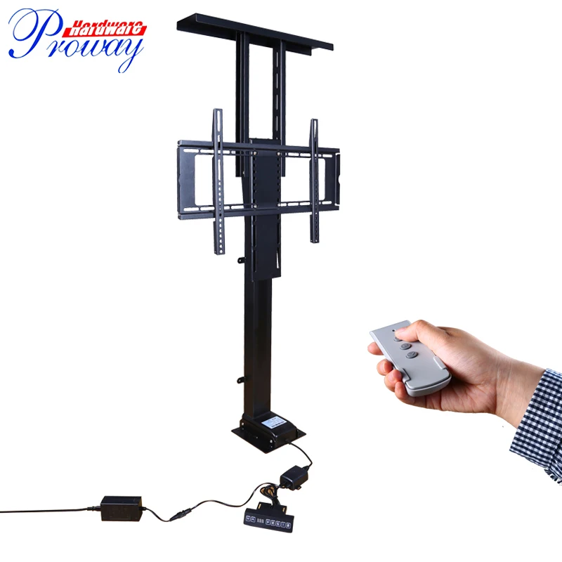 Modern Motorized TV Bracket Electric TV Lift Stand for 42