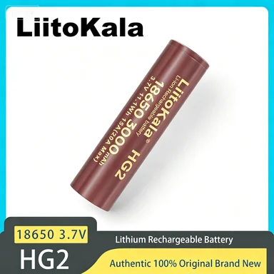 Liitokala 100% New HG2 18650 3000mAh Rechargeable Battery 18650HG2 3.6V Discharge 20A Max 35A Power Batteries