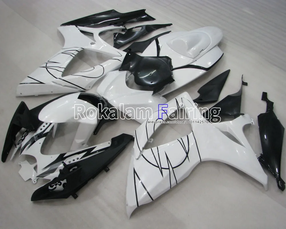 For Suzuki K6 GSX-R600 GSX-R750 06 07 GSXR600 GSXR750 2006 2007 Aftermarket Fairing Kit (Injection molding)