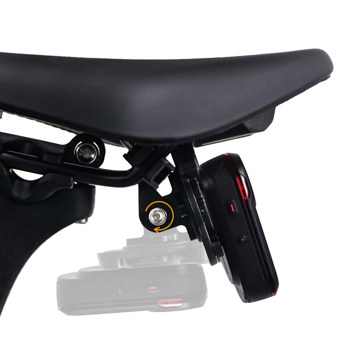 For Garmin Varia RCT715 Bicycle Seat Tail Light Mount Radar GoPro Plastic Adapter Seatpost Bracket Accessory image 3