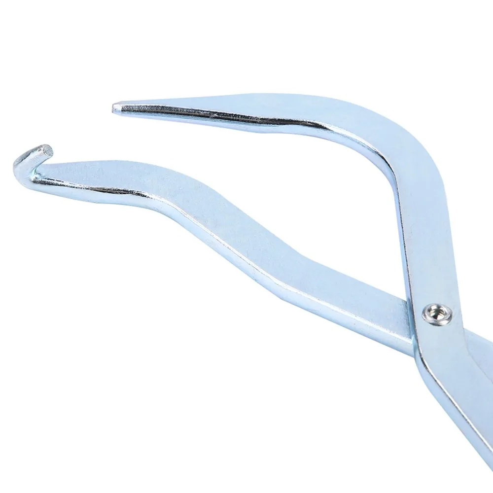 

Щипцы для снятия поршня из сплава, тормозные пружины, серебряные двусторонние пружинные инструменты для барабанных тормозов, регулируемый зажим для тормозной пружины, ремонт автомобиля