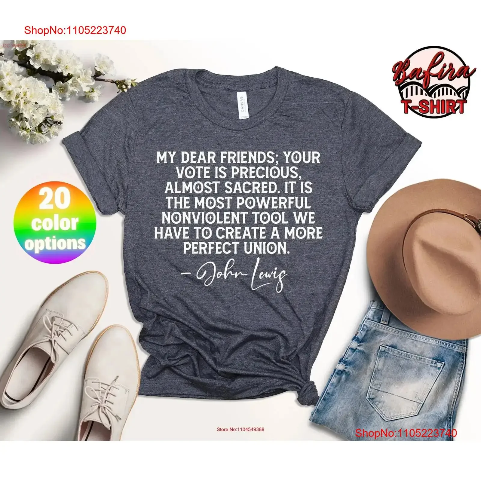 Vote T Shirt Voting…