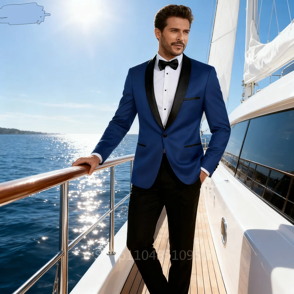 

Men's Slim Fit Casual Solid Blazer Groom Wedding Suit Jacket Best Man Dinner Tuxedo Coat Fashion Business
