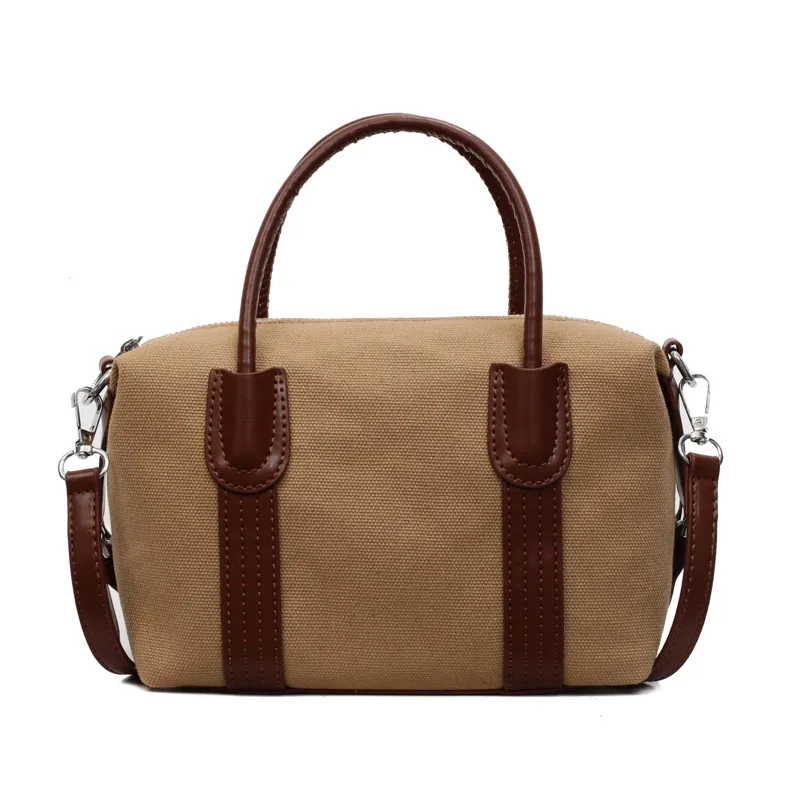 

Fashion Women's Handbag 2025 New Casual Commuter Shoulder Bag Large Capacity Canvas Crossbody Bag Luxury Women Tote Bag
