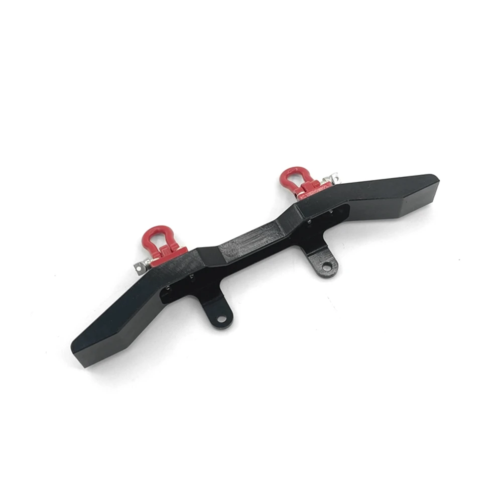 المصد الأمامي المعدني BAAA مع خطاف السحب لـ WPL B14 B24 B16 B36 JJRC Q60 Q61 Q62 Q63 RC قطع غيار السيارات، B