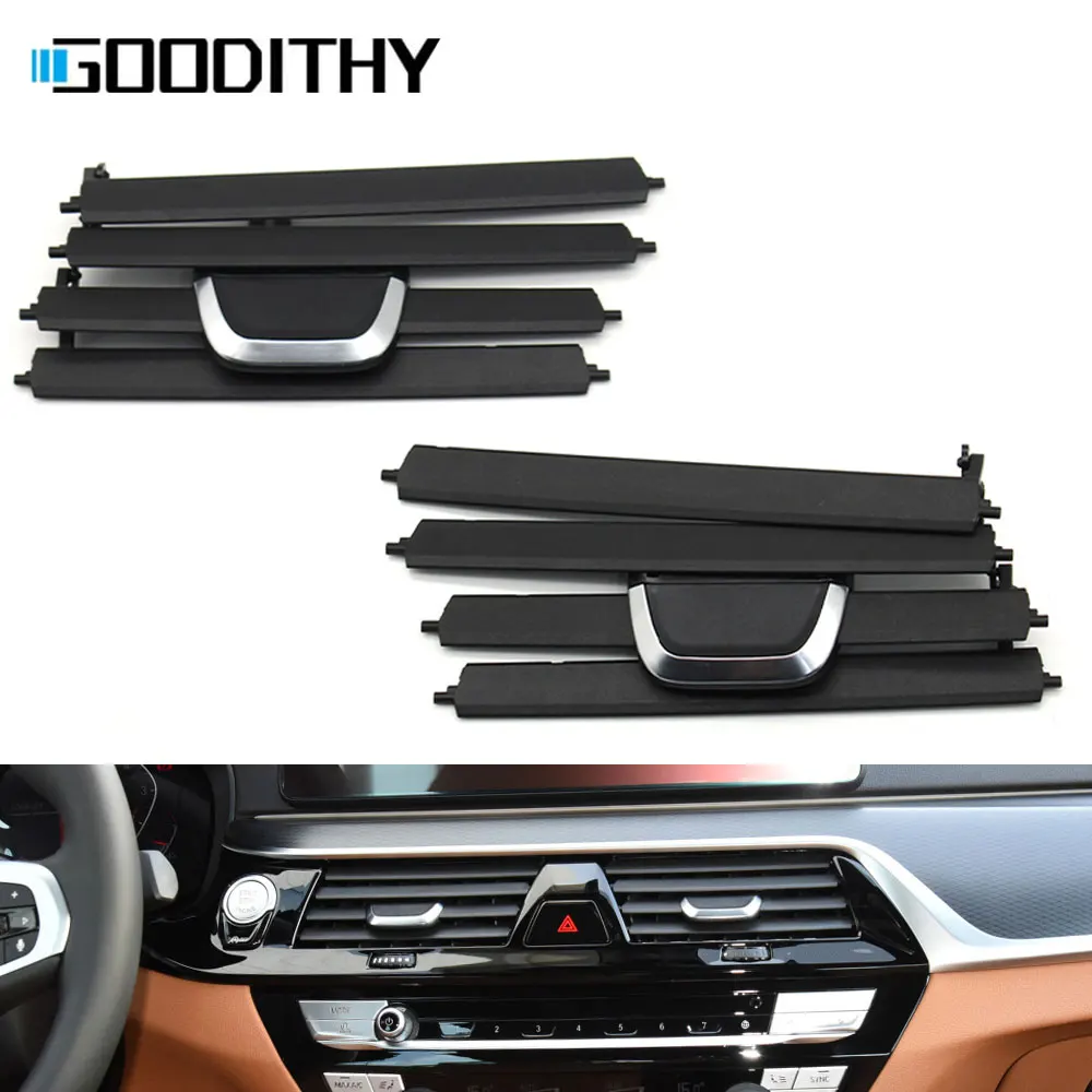 G30 G31 G32 Middle Center Air Vent Outlet Grille Left Right AC Vent Tab Clips Repair Kit For BMW 5 Series 5 6GT 520 525 530 540