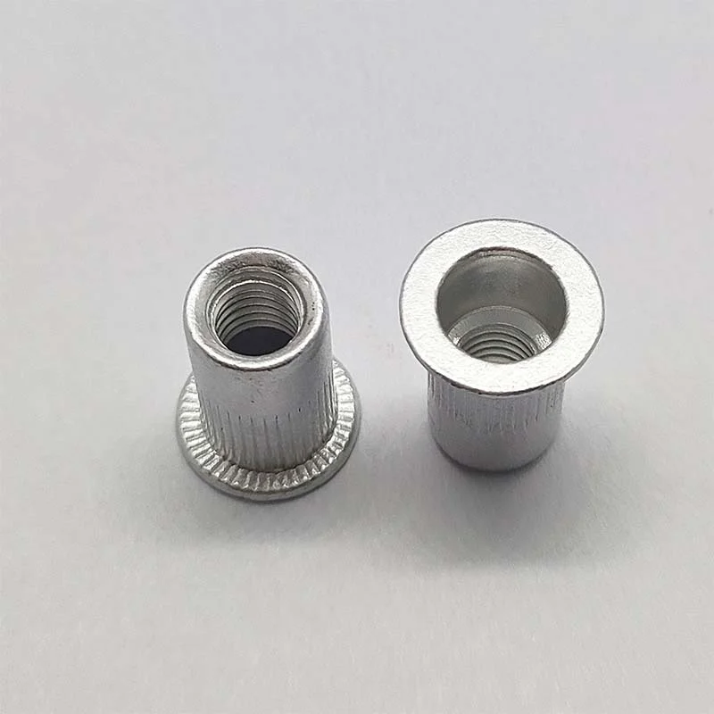 M3 M4 M5 M6 M8 M10 Rivet Nuts Assortment Kit Aluminum Flat Head Thread Insert Rivet Nuts Set 50/150/165/190/205pcs Mix Size