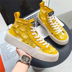 Men's Casual Shoes Canvas Loafers Sports and Leisure Shoes for Me Apring and Autumn Soft and Comfortable Skateboard Loafers