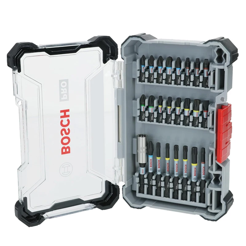 BOSCH 2608521U75 PRO تأثير المسمار بت مجموعة 24 قطعة الملحقات مفك بت مع قضيب شفط مغناطيسي #5