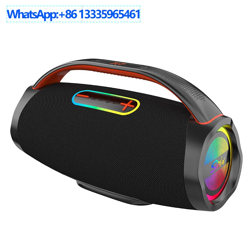 

ZQS-X7 новый портативный Bluetooth-динамик водонепроницаемый 100 Вт большой объем высокого качества Bluetooth-динамик с красочной подсветкой