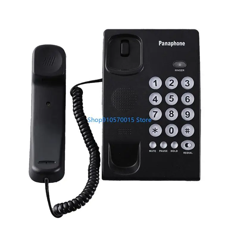 B95C Big Button Telephone Fixed Landline Phone Redial Cord Telephone Not Need Battey