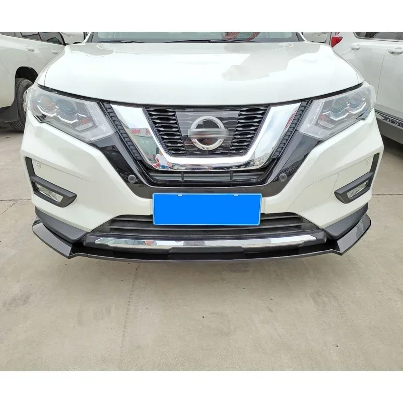 

New！ Front Bumper Spoiler for Nissan X-Trail Rogue T32 Front Skirts Air Splitter 2019 Car Body Kit Accessories