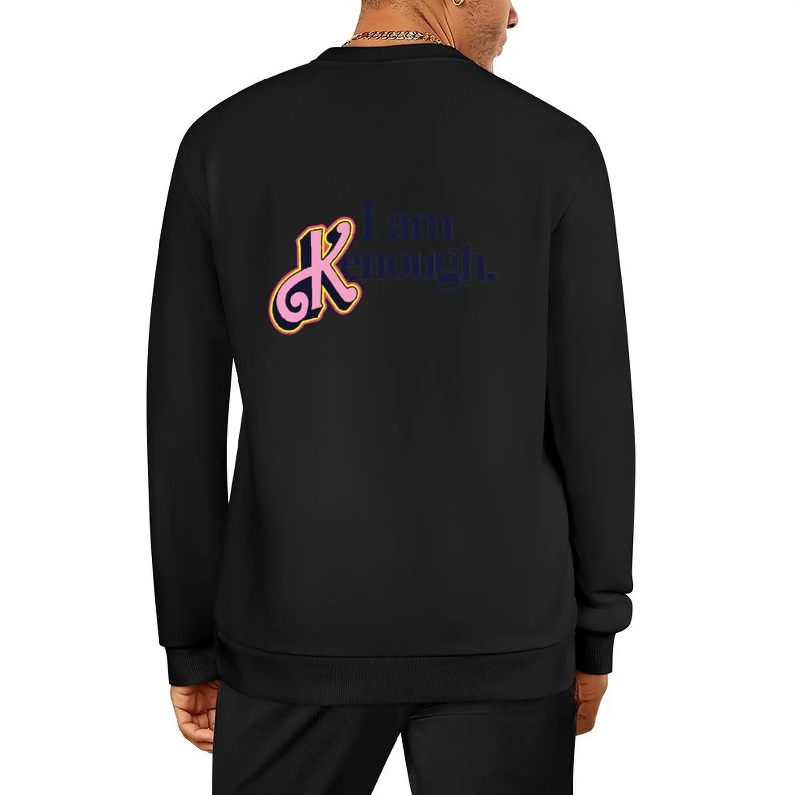 

I Am Enough - Empowering Message Design Pullover male clothes men's coat anime clothes mens clothing sports sweatshirt man