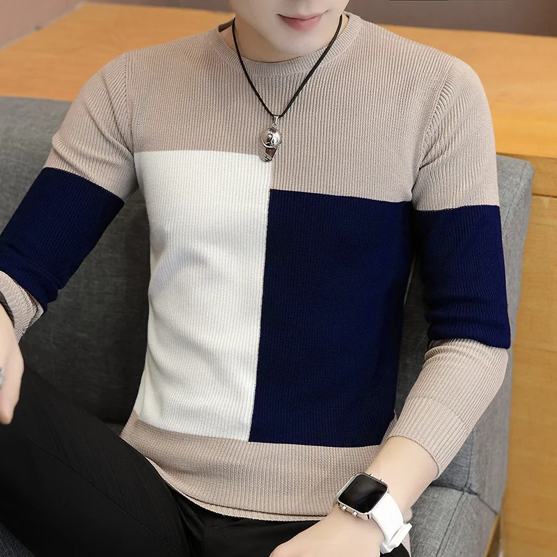 

Winter Arrival Warm Sweaters O-Neck Wool Sweater Men Brand Clothing Knitted Cashmere Pullover Men's