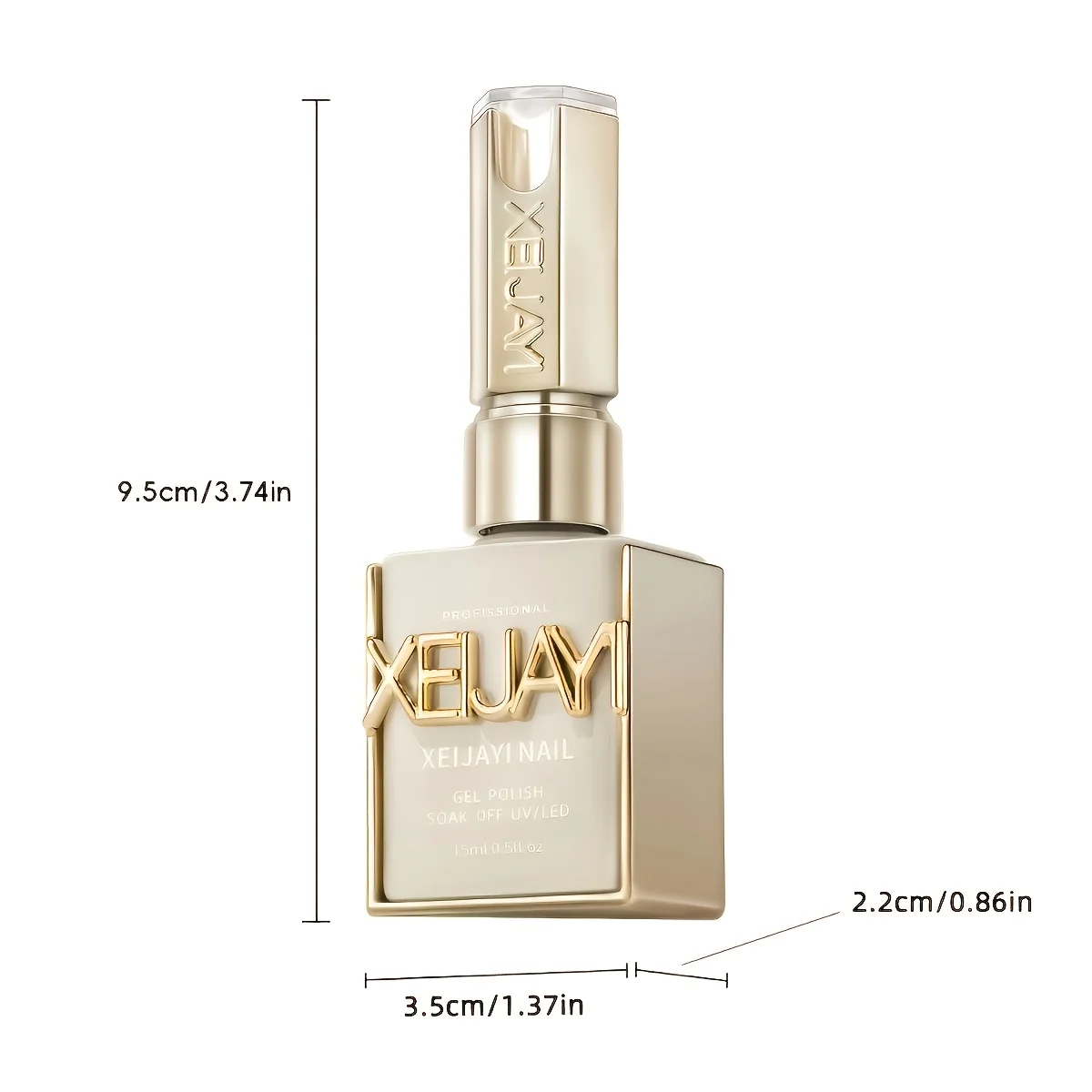 1 Stück silberner Glitzer-Gel-Nagellack mit 2-fach funkelndem Effekt, hochdichtes Glitzer-UV/LED-Nagelgel zum Einweichen