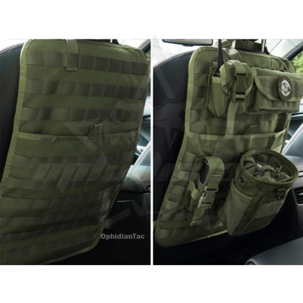 Car Back Seat Back Storage Bag Multi-Strap Molle Luggage Bag Organizer Automatic Storage Outdoor Hunting Accessories
